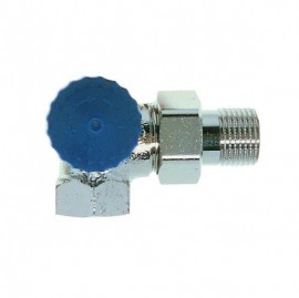 HEIMEIER termostatický ventil samotížný nikl levý WET 1/2" s vnějším závitem G 3/4"  2343-02.000
